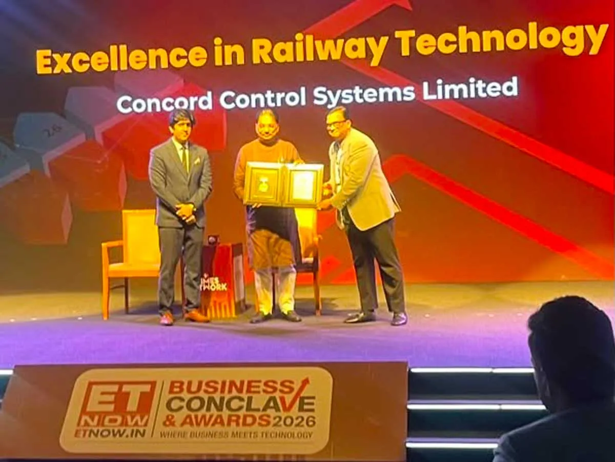 Concord Wins Railway Technology Award