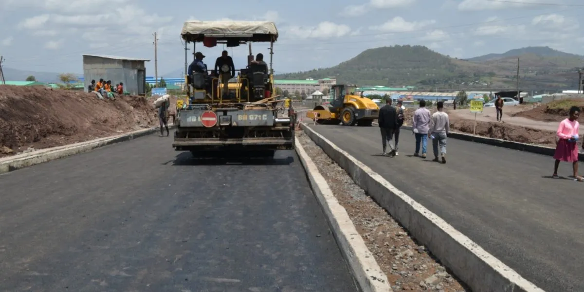 Imphal City Sees Major Concrete Road Project Underway