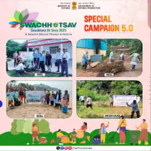 Defence Department Advances Swachhata Drive Under Campaign 5.0