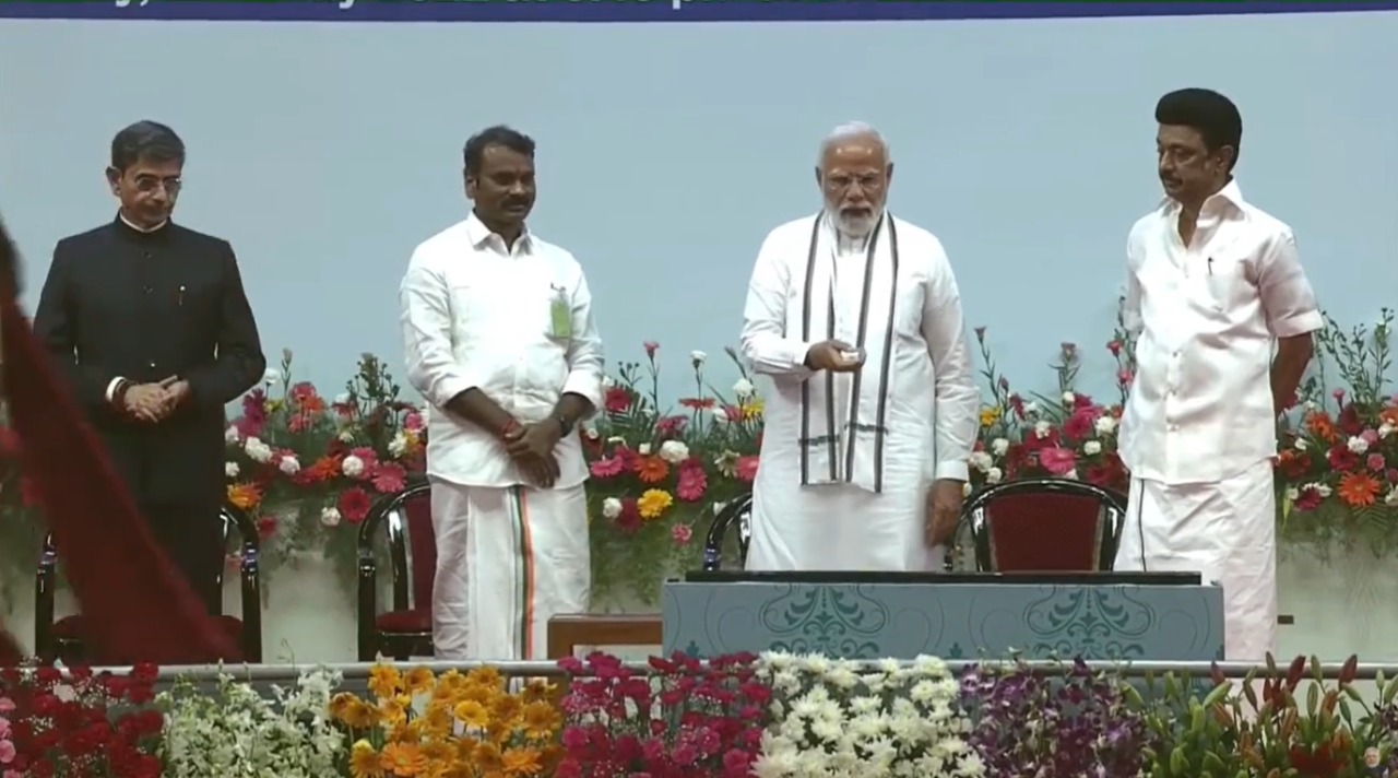 PM Modi flags redevelopment of railway stations in TN