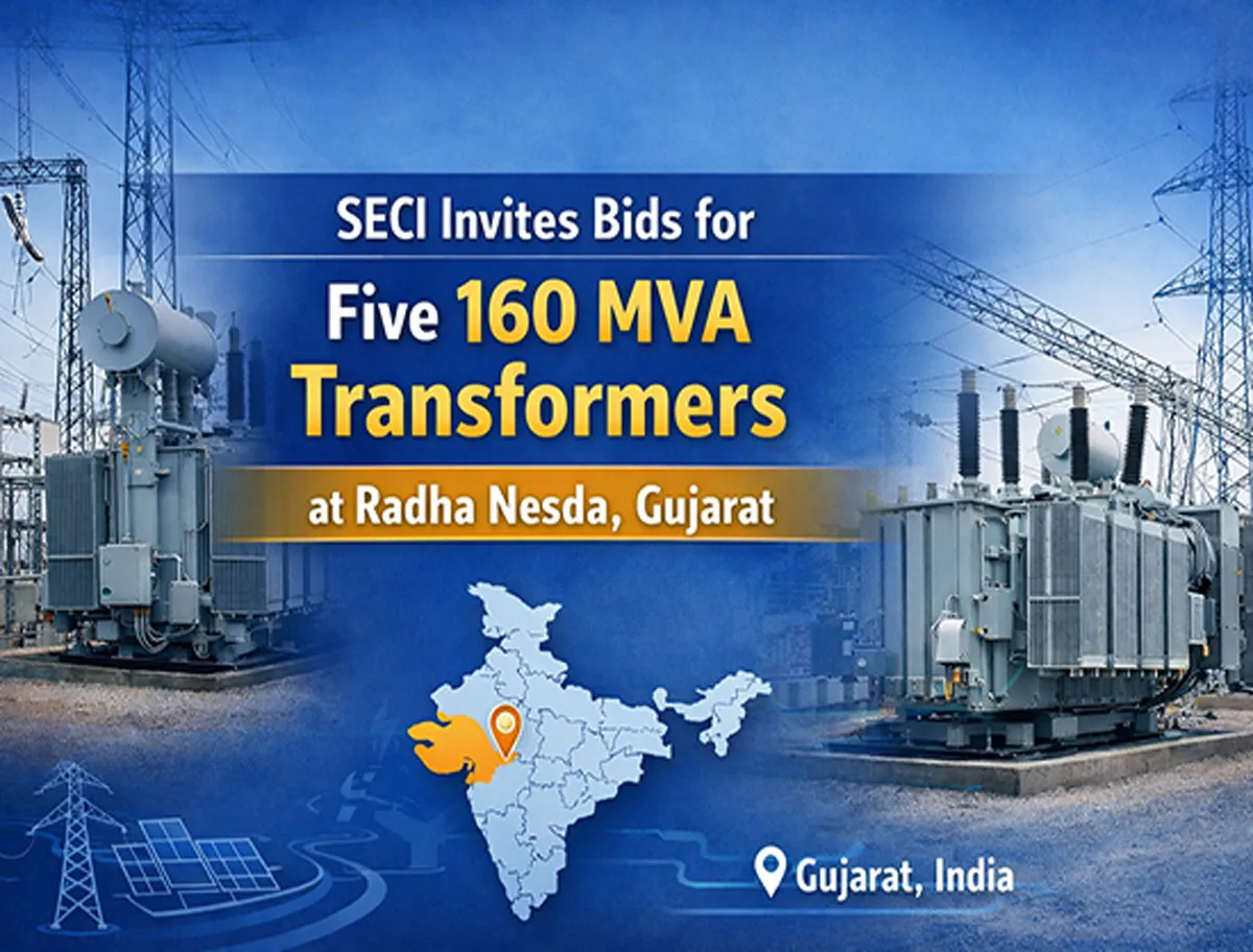 SECI Floats Tender for 160 MVA Transformers in Gujarat