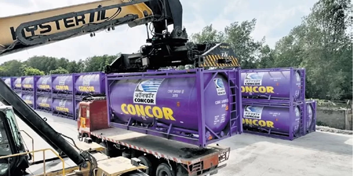 CONCOR Launches India’s First Bulk Cement Rail Tanks