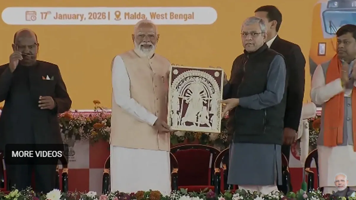 PM Modi Launches Rs 32.50 Bn Rail, Road Projects in Malda