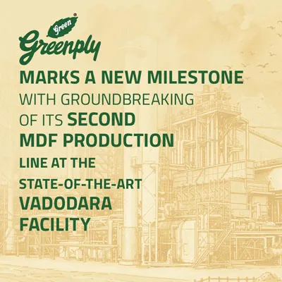 Greenply Expands MDF Production with Rs 4.25 Billion Investment in Vadodara