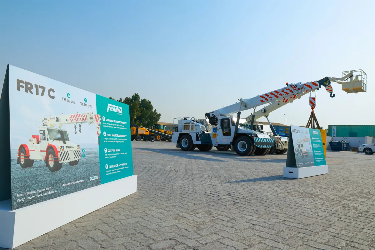 Franna’s Dubai Global Conference Highlights Versatility and Expansion Plans