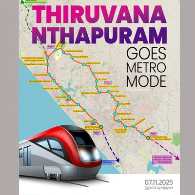 Thiruvananthapuram Metro DPR Delayed Over Norms