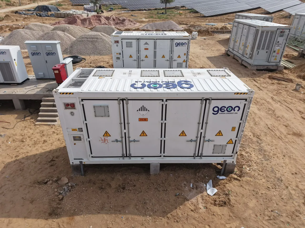 GEON commissions 10 MW/20 MWh battery storage project in Rajasthan