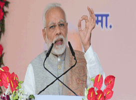 Modi launches civic projects worth Rs 29.8b in Agra