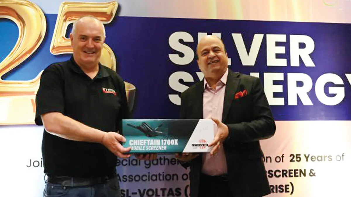 Powerscreen, Voltas Mark 25-Year Partnership