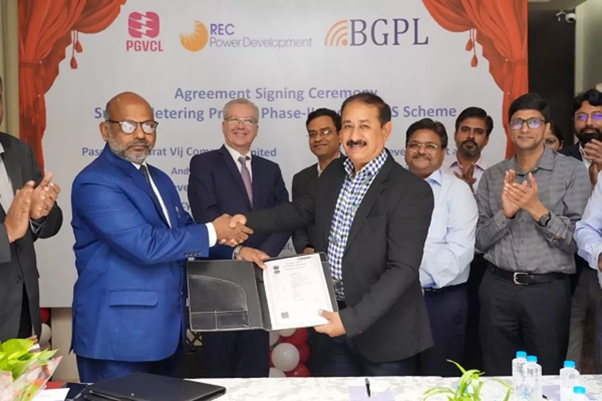 RECPDCL Signs Rs 33 Billion Smart Metering Deal for Gujarat