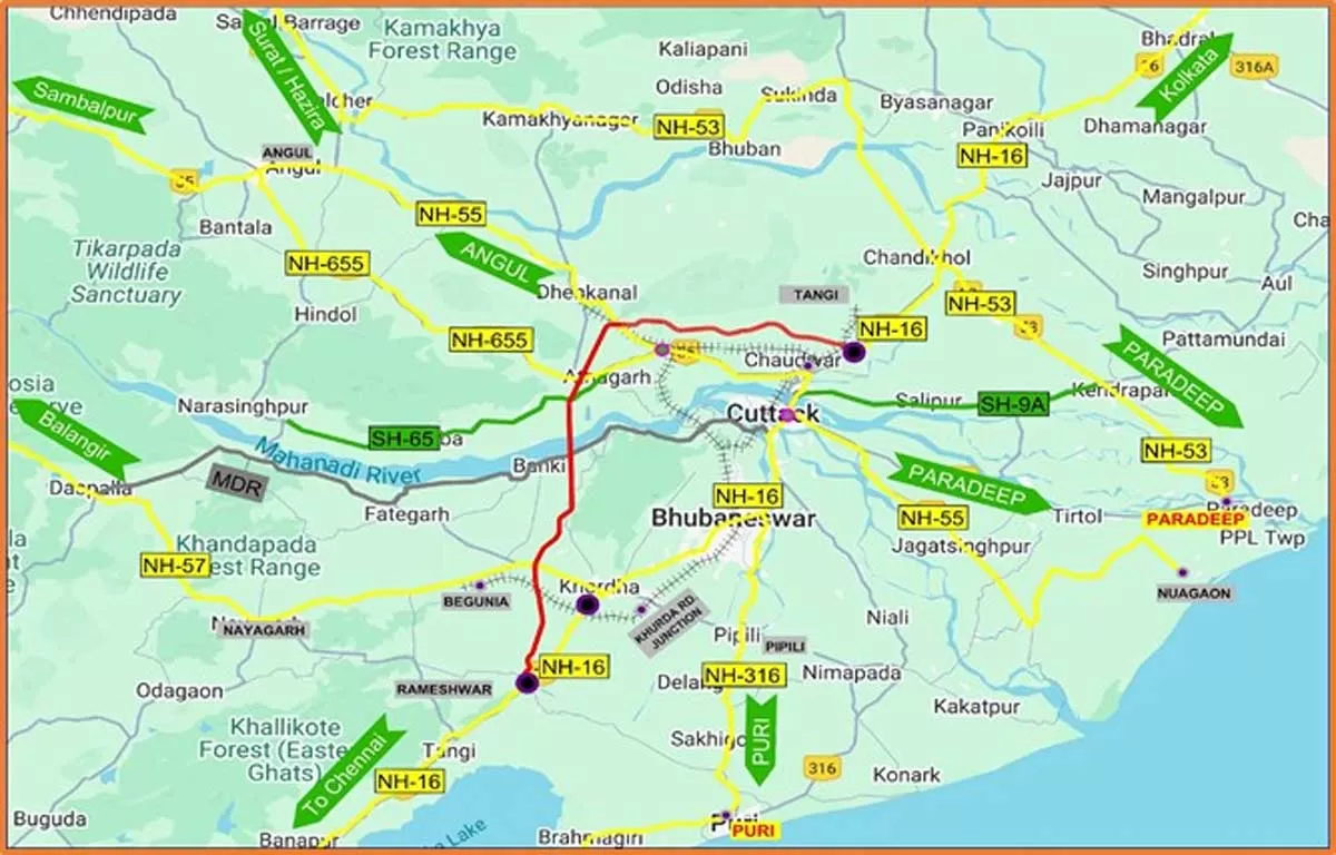 Centre Clears Rs 83.1 Billion Odisha Ring Road Project