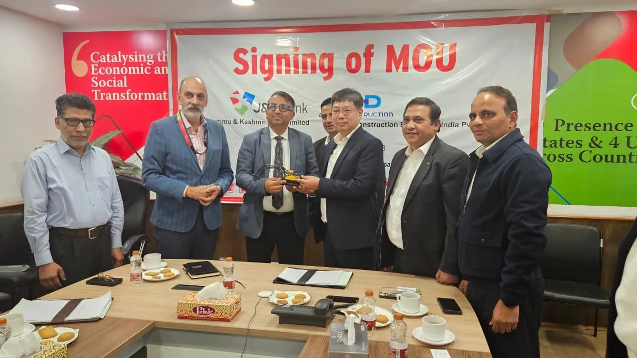 HD Construction and J&K Bank Expand Equipment Financing in J&K