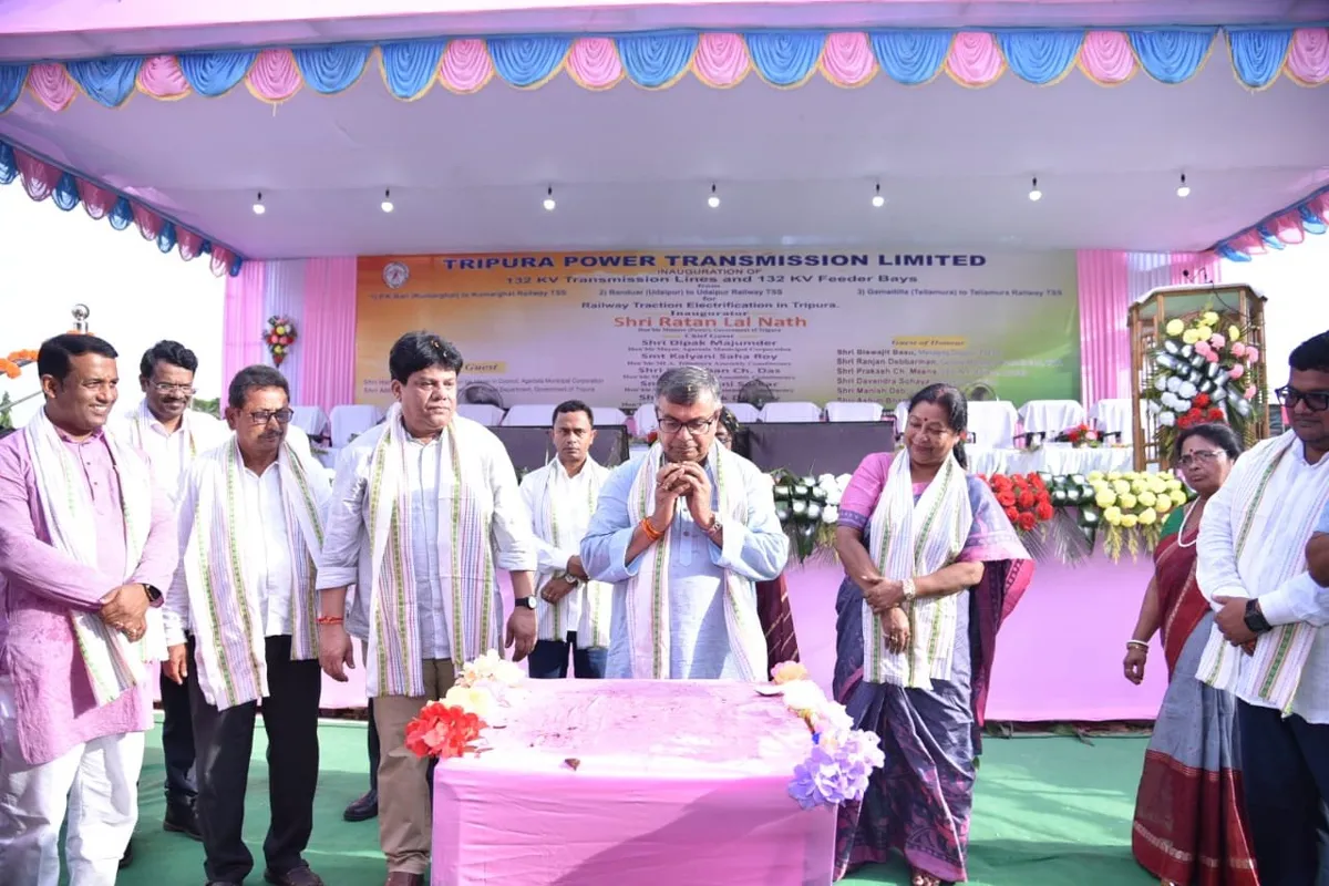 Tripura Rail Line Fully Electrified Under Rs 460 Million Project
