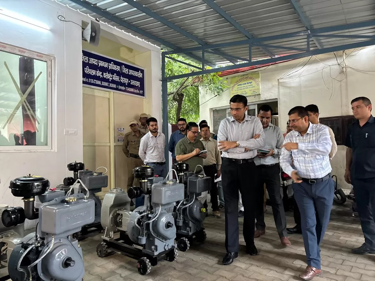 Dehradun Deploys Pumps To Tackle Urban Flooding