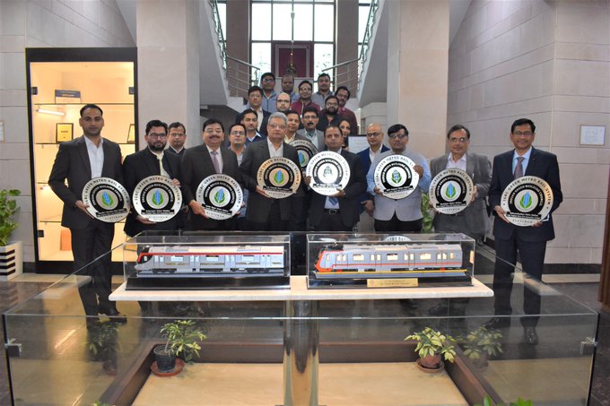 Kanpur metro certified as Green Metro Rail System by IGBC
