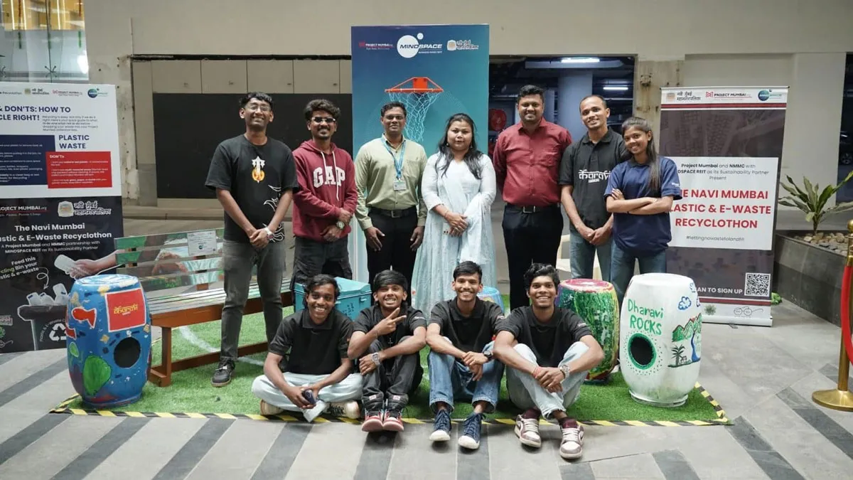 Mindspace REIT Drives Gamified Plastic Recyclothon in Navi Mumbai