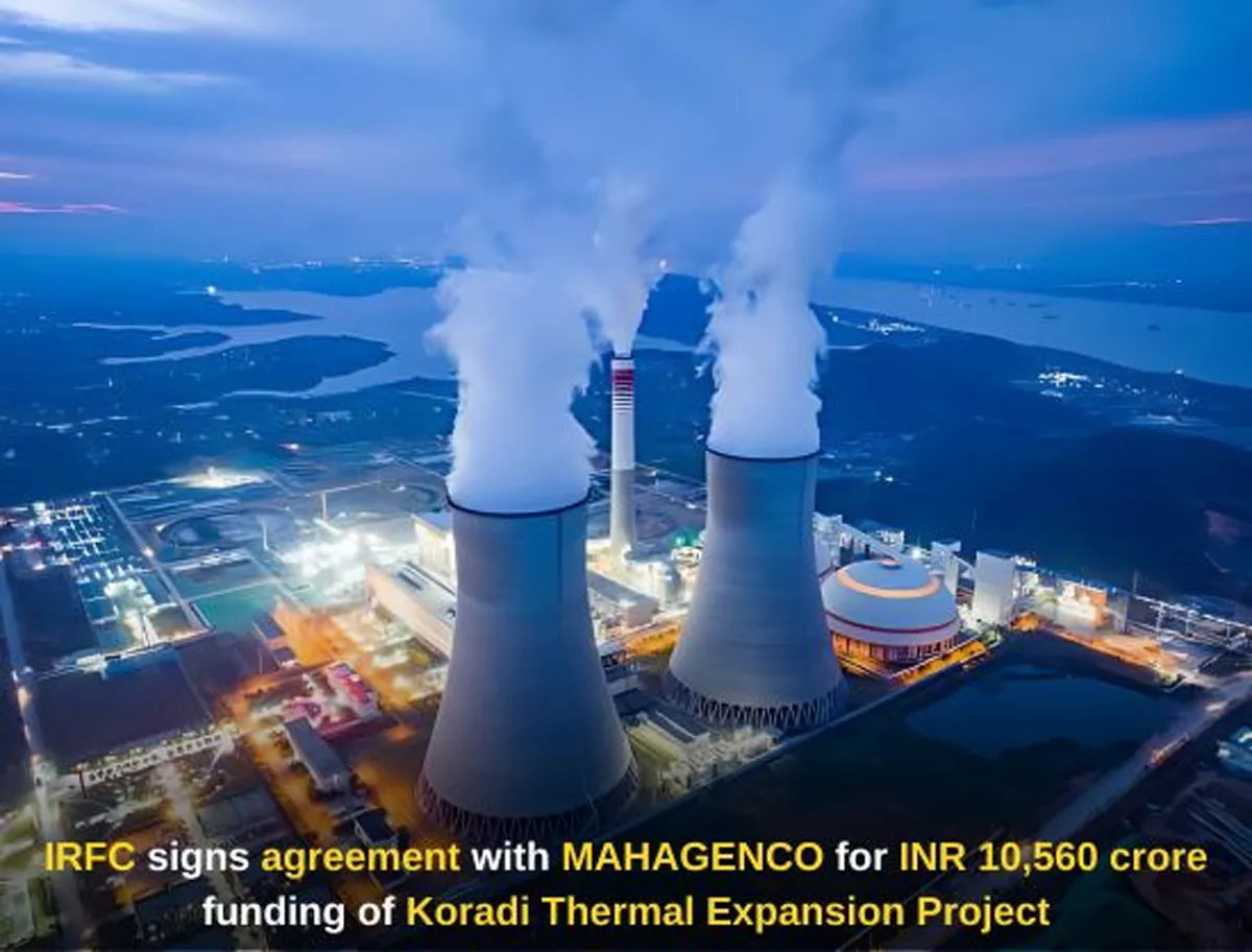 IRFC Loans Rs 106 Billion To MAHAGENCO For Koradi Project