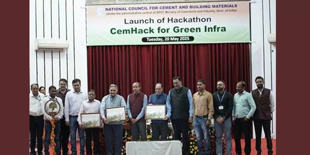CemHack National Hackathon Launched for Green Infrastructure