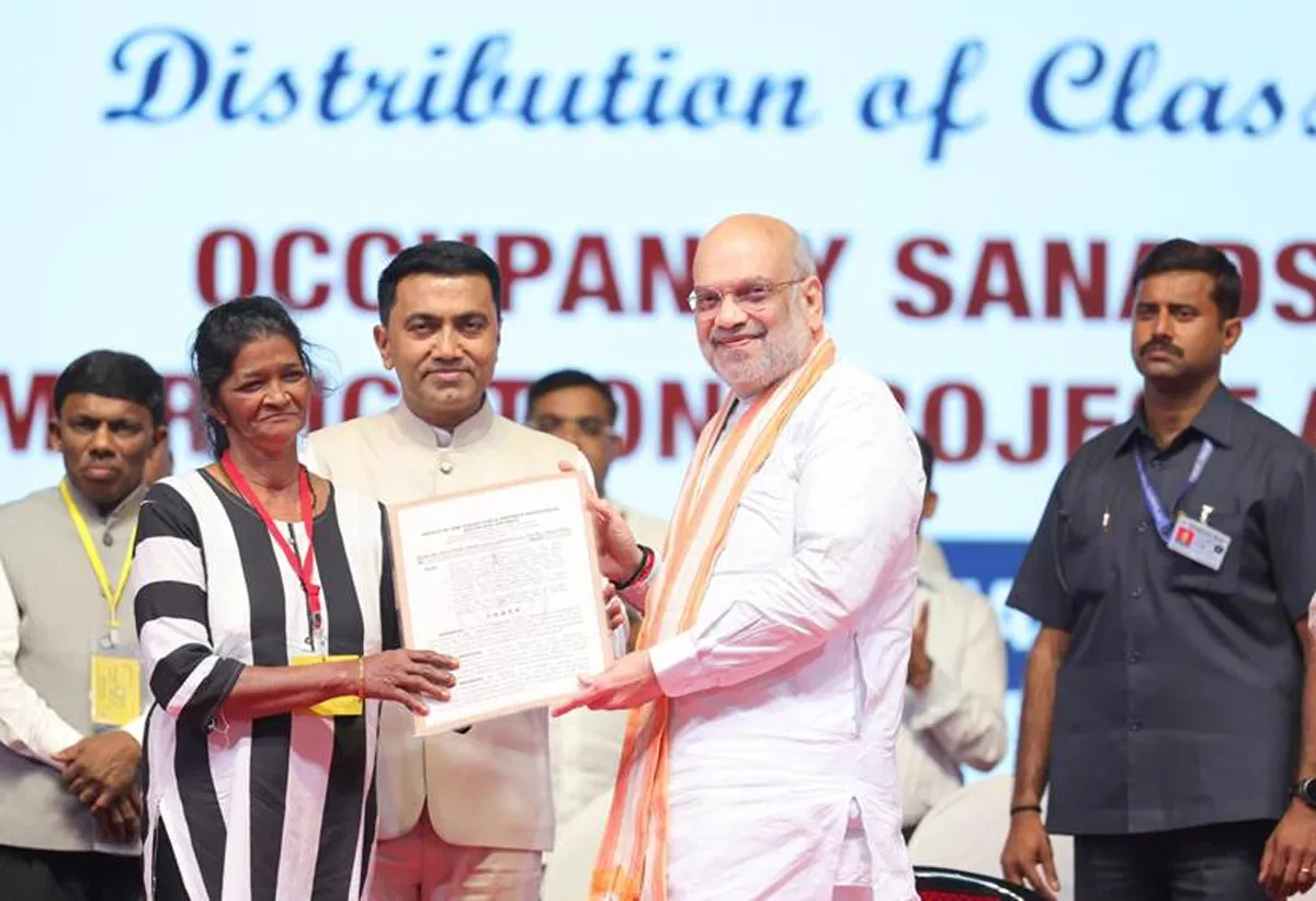 Amit Shah Launches Goa’s Mhaje Ghar Yojana and Development Works