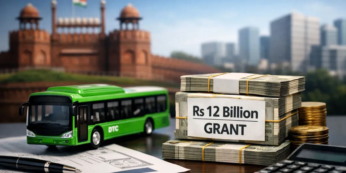 Delhi Chief Minister Clears Rs 12 bn Grant For DTC