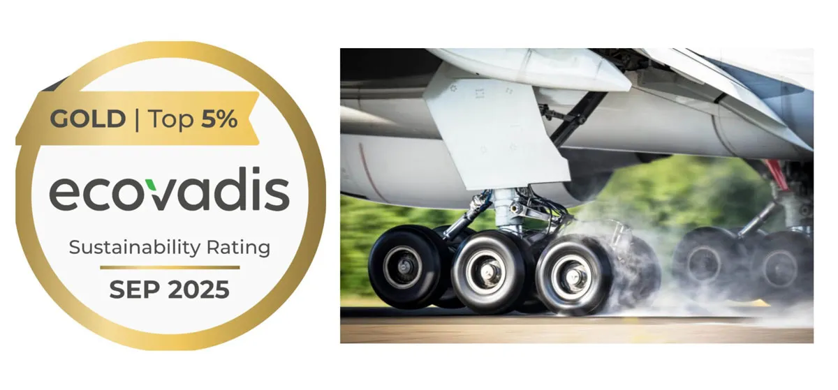 Bridgestone Aircraft Tire Europe Earns EcoVadis Gold
