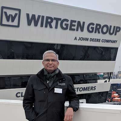 Ramesh Palagiri of Wirtgen: We are a market leader in surface mining
