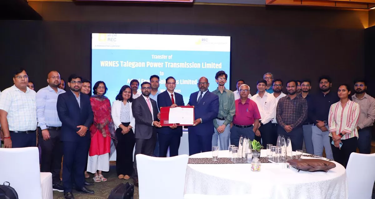 RECPDCL Transfers Talegaon Power SPV to Adani Energy