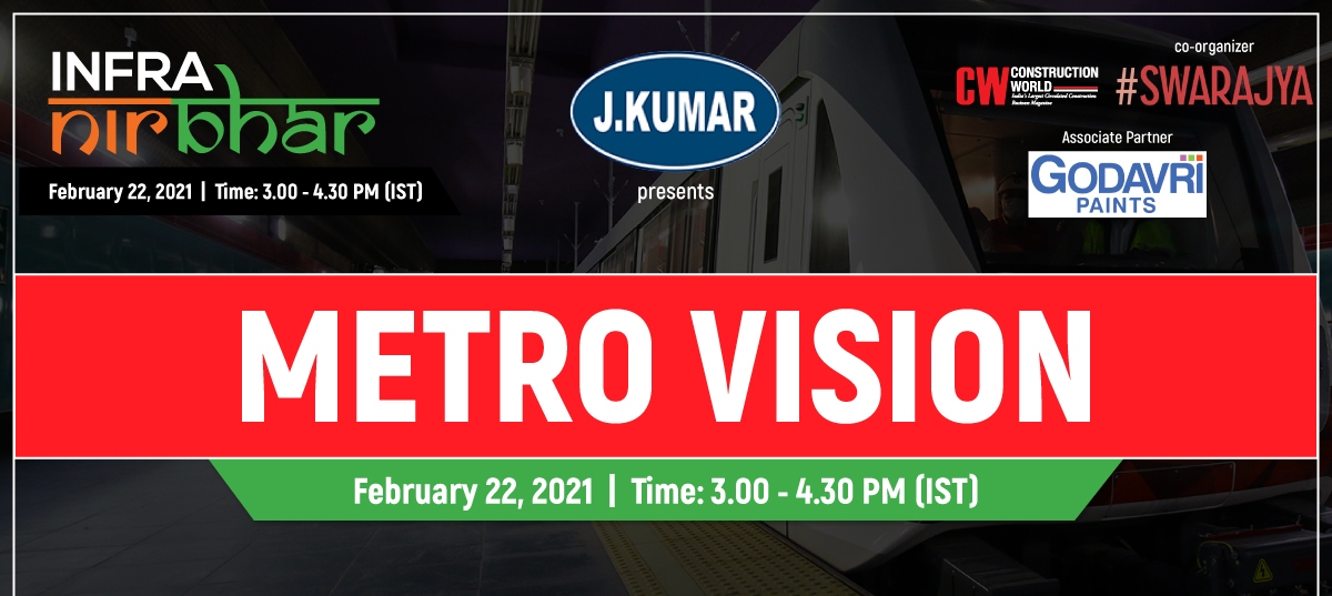 Experts discuss metro rail at Infra-Nirbhar webinar