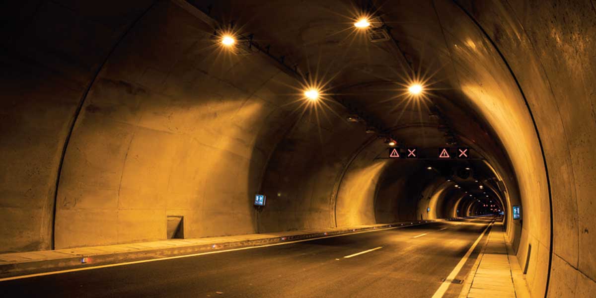 India’s longest shallow depth eight-lane tunnel