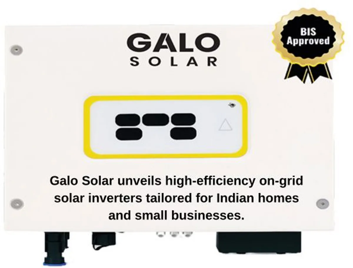 Galo Solar Launches High-Efficiency Inverters For Indian Market