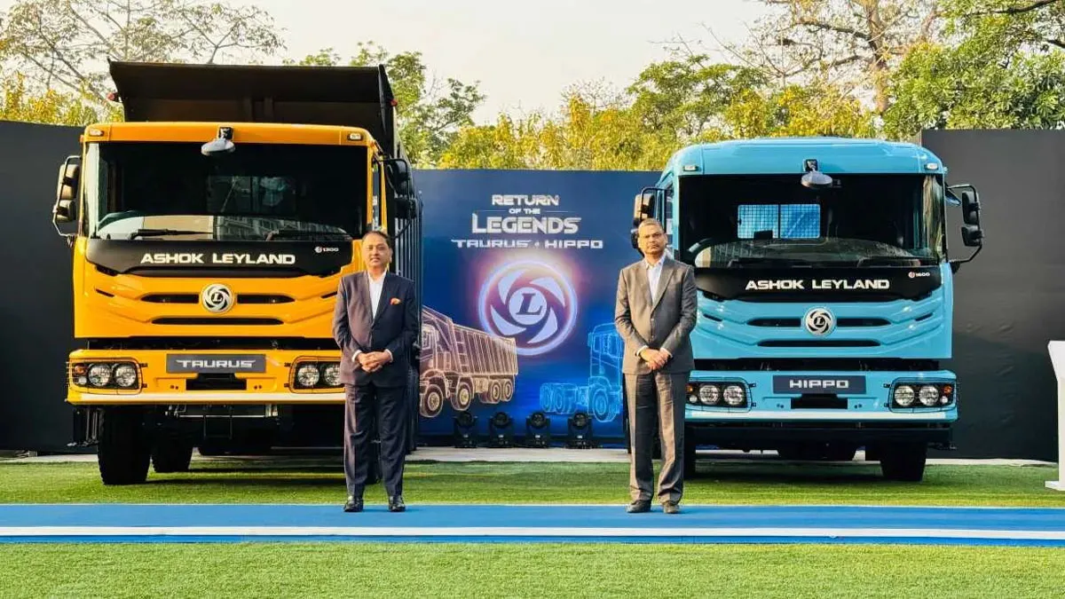 Ashok Leyland Revives Taurus and Hippo Truck Brands