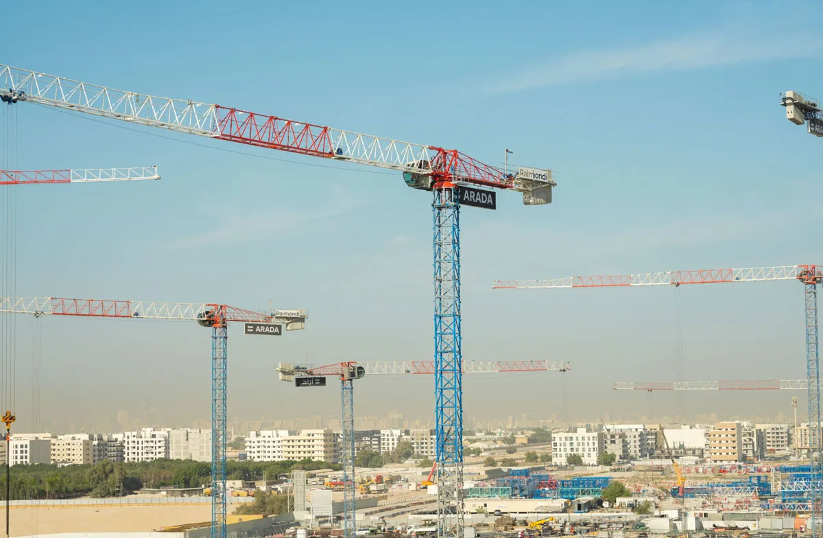 Raimondi Flat-Tops Power Sharjah CBD Construction