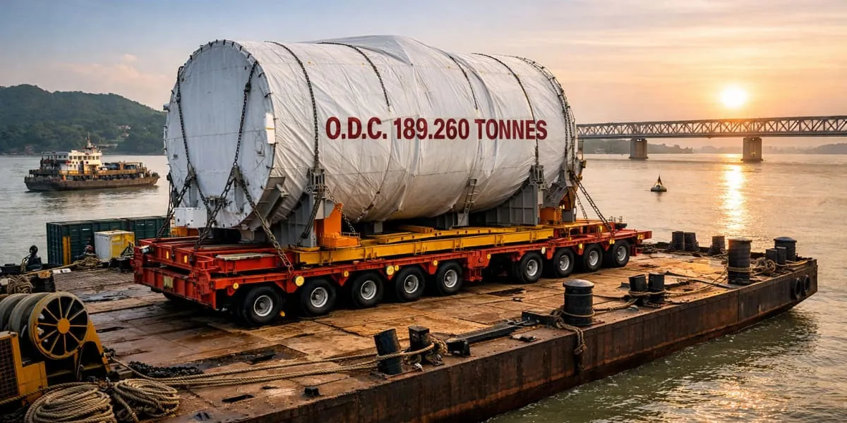 IWAI Moves Over Dimensional Cargo To Support Assam Semiconductor Growth