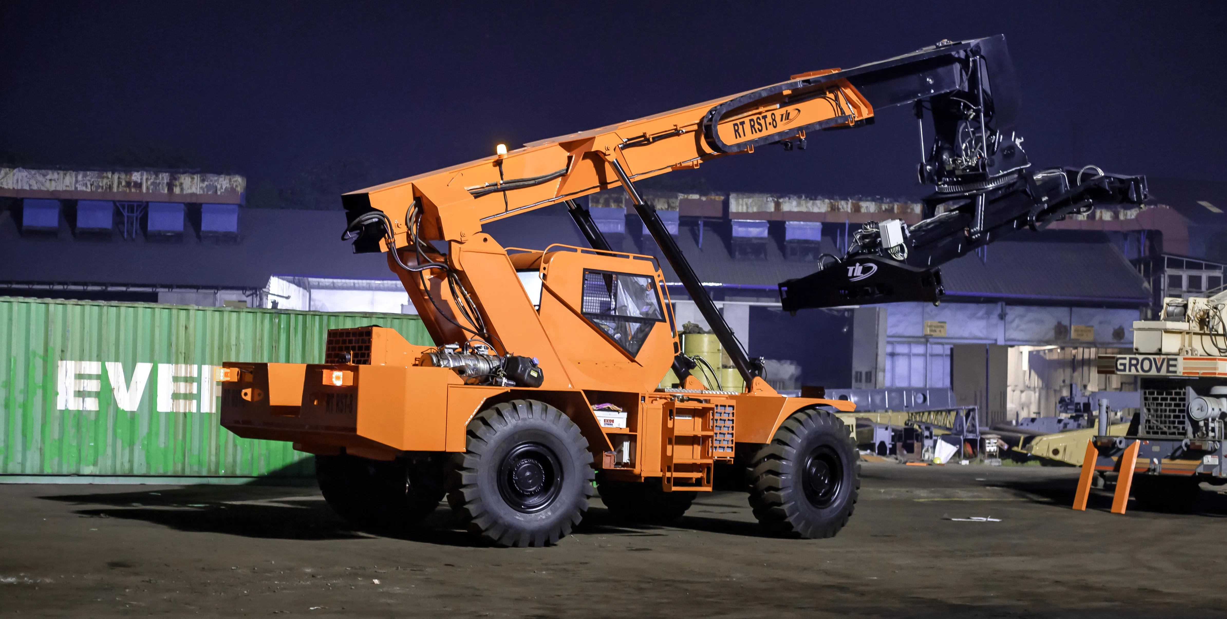 TIL Limited Debuts Three Indigenous Material Handling Machines at EXCON