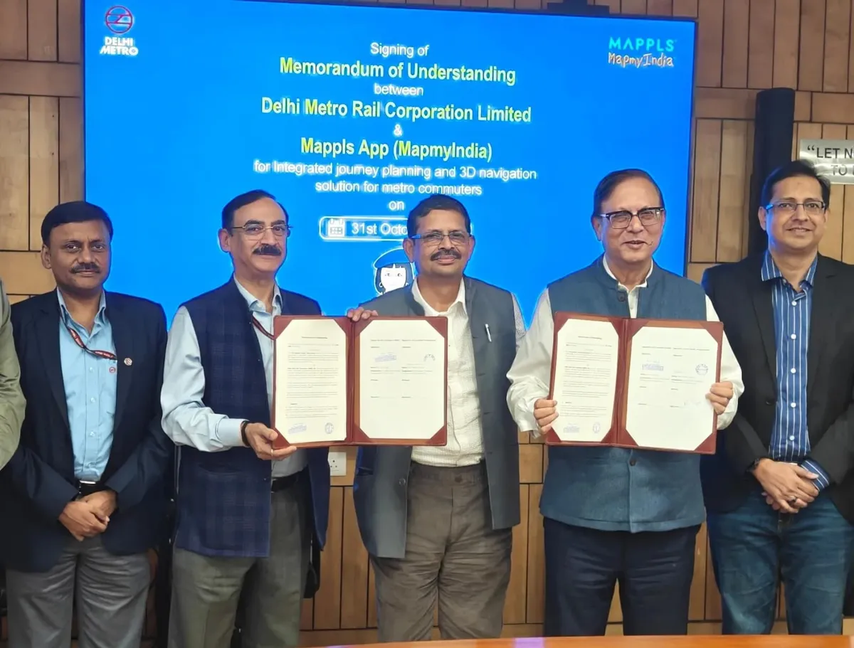 DMRC Partners with Mappls to Enhance Metro Travel Experience