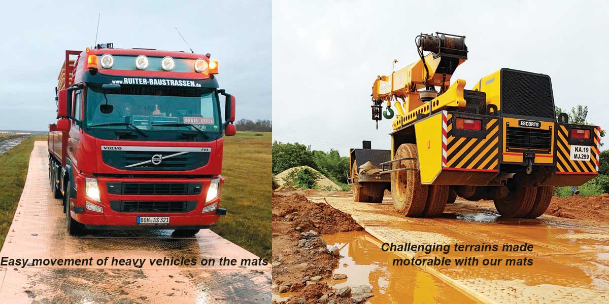 World’s most preferred temporary access mats now in India