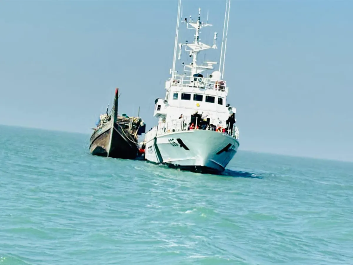 ICG Conducts Major Coastal Security Drill Off Maharashtra, Goa