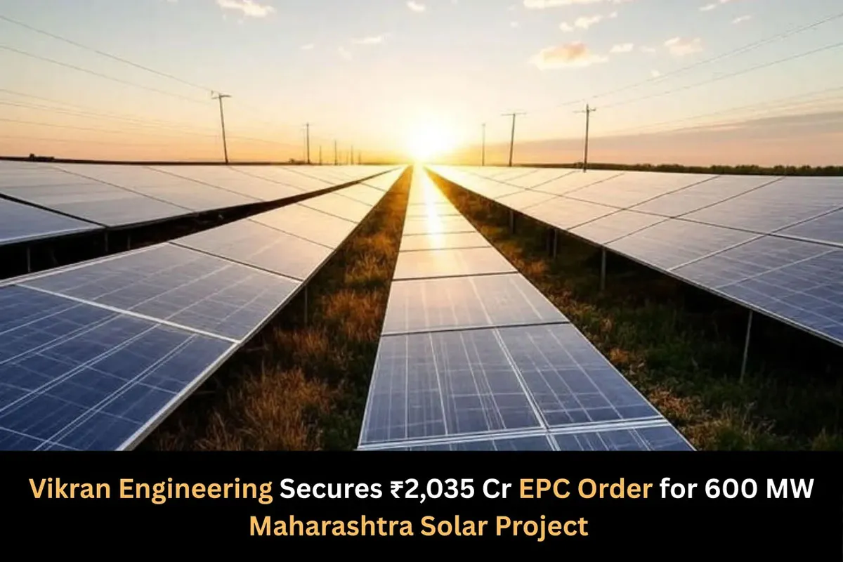 Vikran Bags Rs 20.35 Billion Solar EPC Order