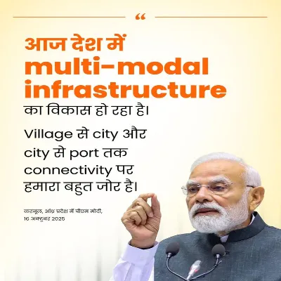 PM Modi Launches Rs 134 Billion Projects In Andhra Pradesh