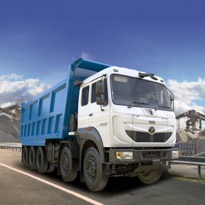 Tata motors on thrusday launched india's largest tipper truck signa 4825. TK weighing 47.5 tonnes