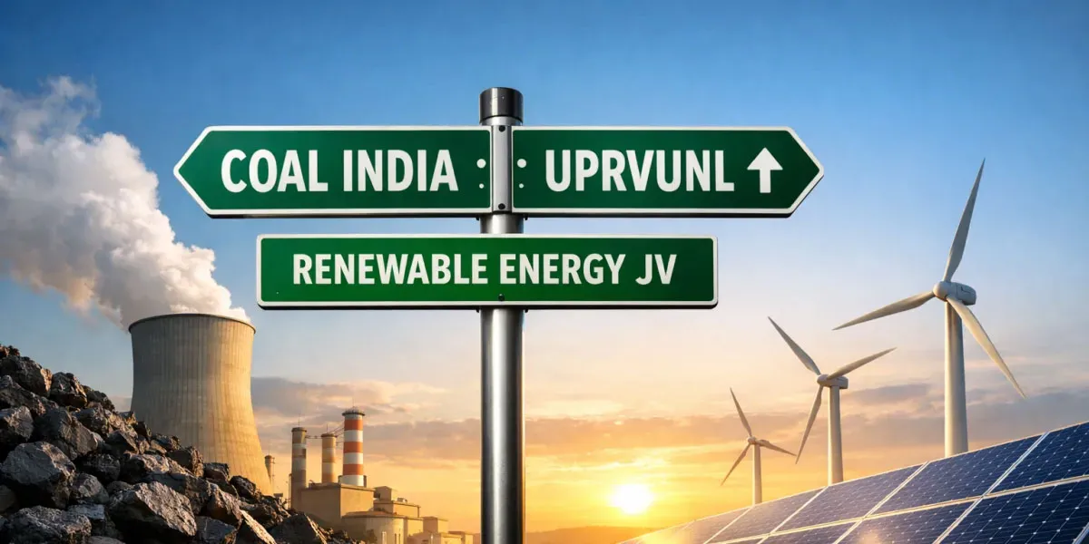 Coal India Approves Renewable JV With UPRVUNL in Uttar Pradesh