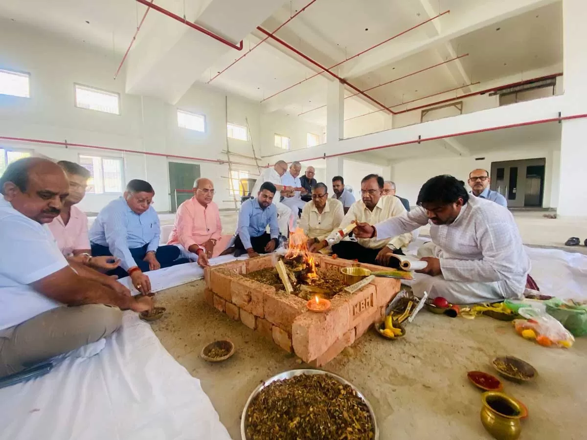 Hariyana Shiksha Kendra Held a Havan Puja