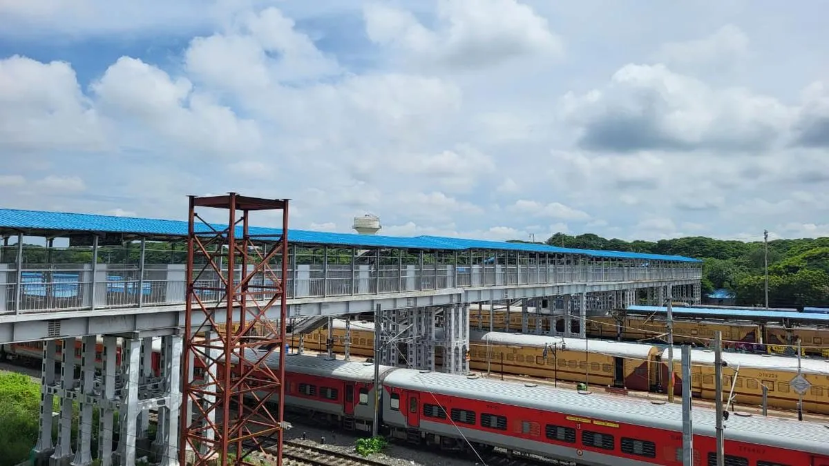 New Foot Overbridge to Ease Access at Tambaram Station