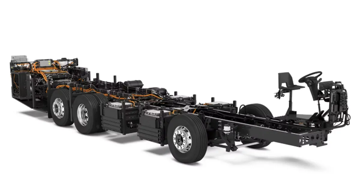 Volvo Unveils Electric Coach Chassis with 700 km Range