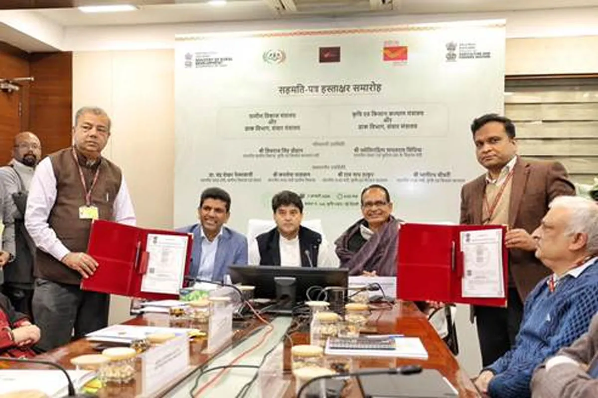 India Post, Agriculture Dept Sign Logistics MoU