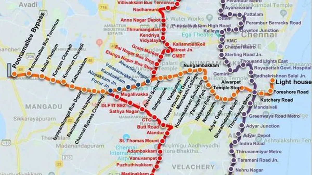CMRL, Jakson Sign E&M Deal for Chennai Metro Phase 2 Corridor 4