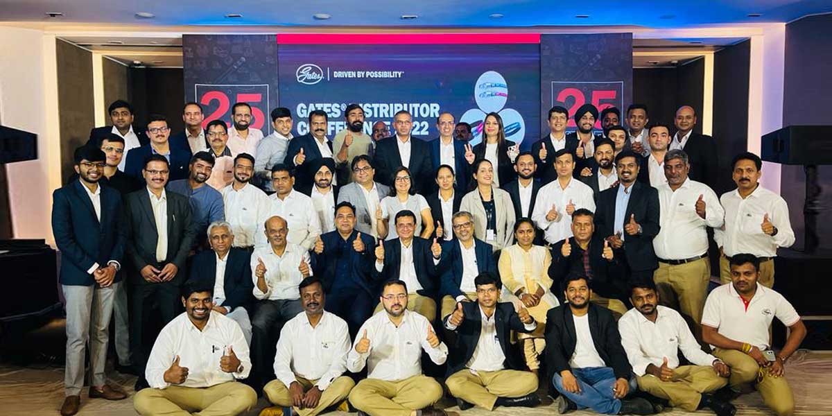 At Excon: Gates India celebrates 25th anniversary
