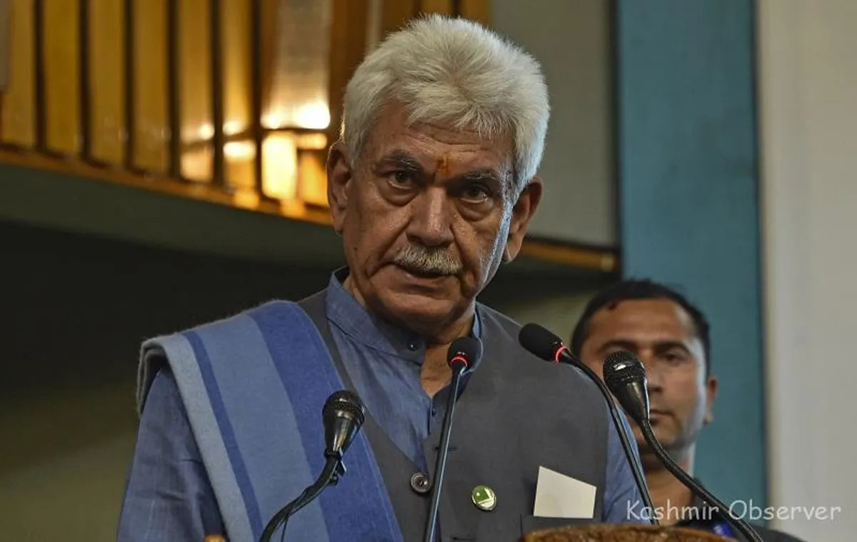 J&K Mining Can Add Rs 200 Billion Revenue: LG Sinha