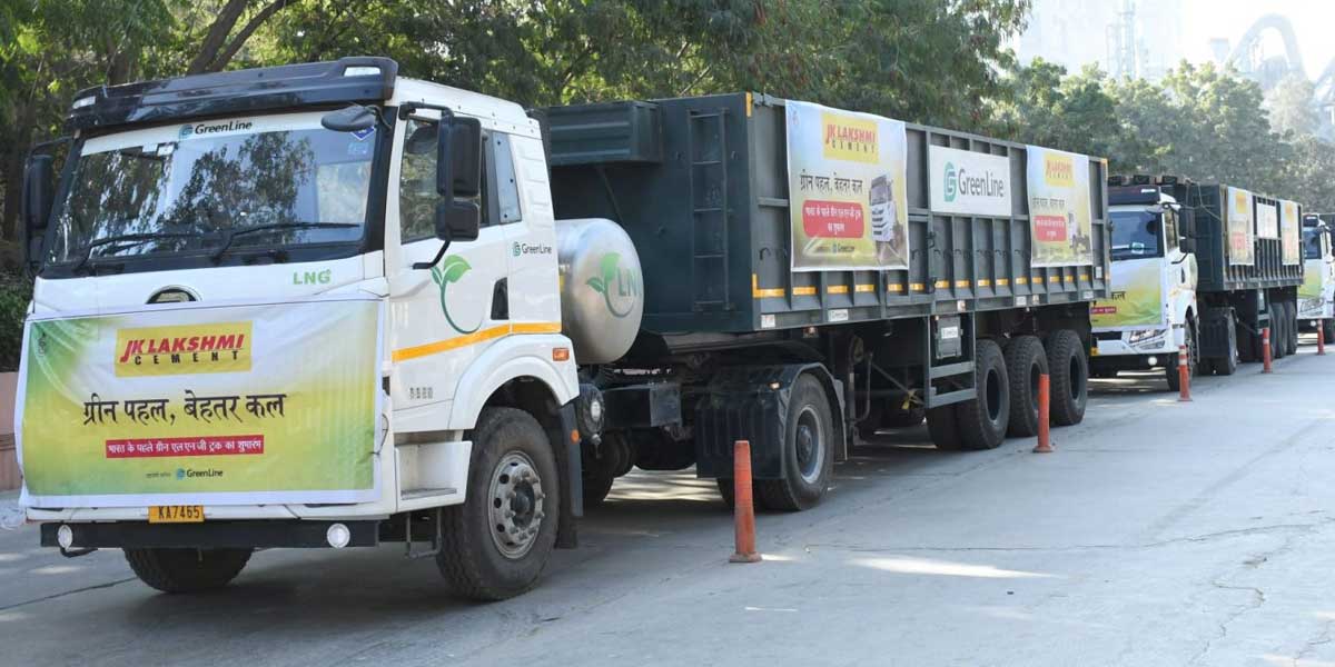 Blue Energy supplies trucks to JK Lakshmi; first in India to deploy LNG trucks for transport