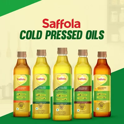Marico Launches Saffola Cold Pressed Oils in India